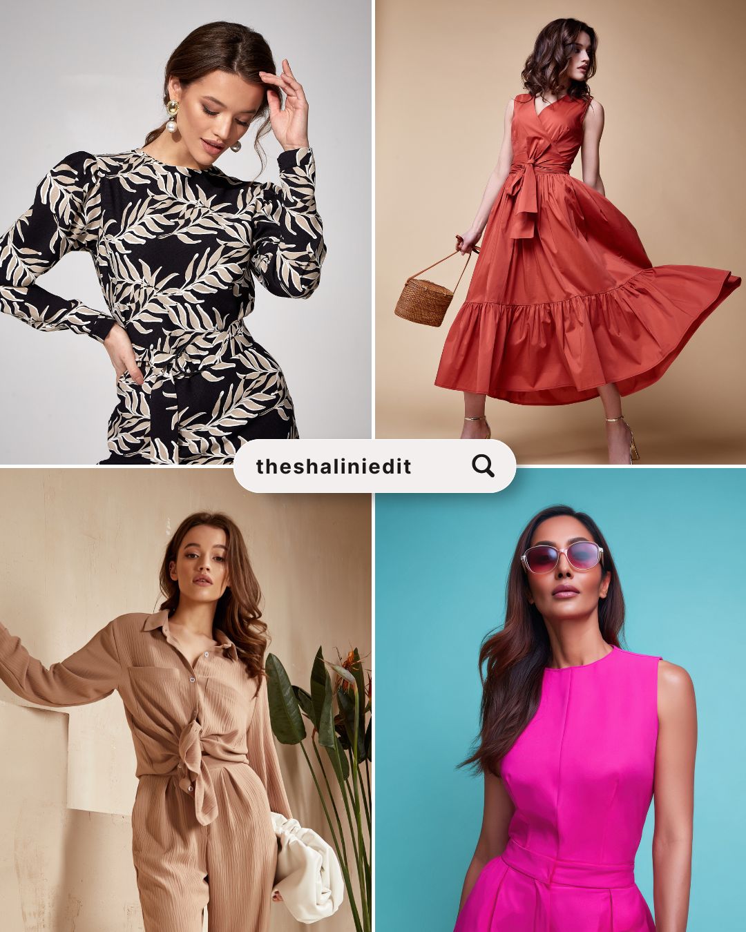 Shoppers explore curated fashion during the exhibit